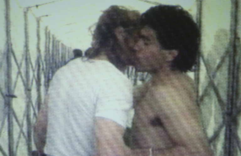 Kissing Maradona. One night only. 278 